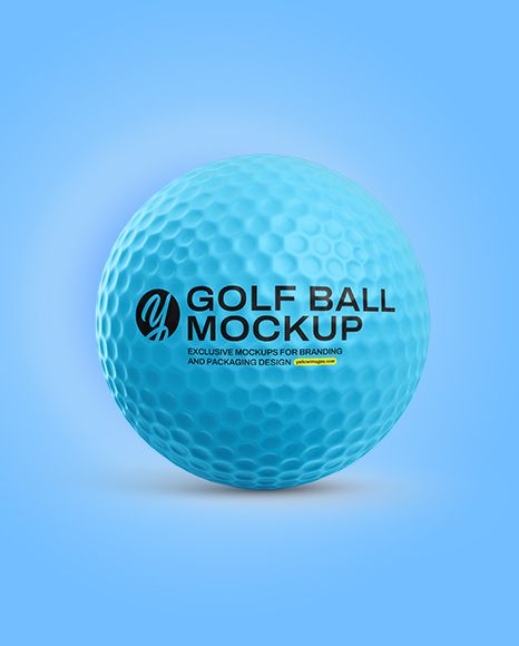 Golf Ball Mockup