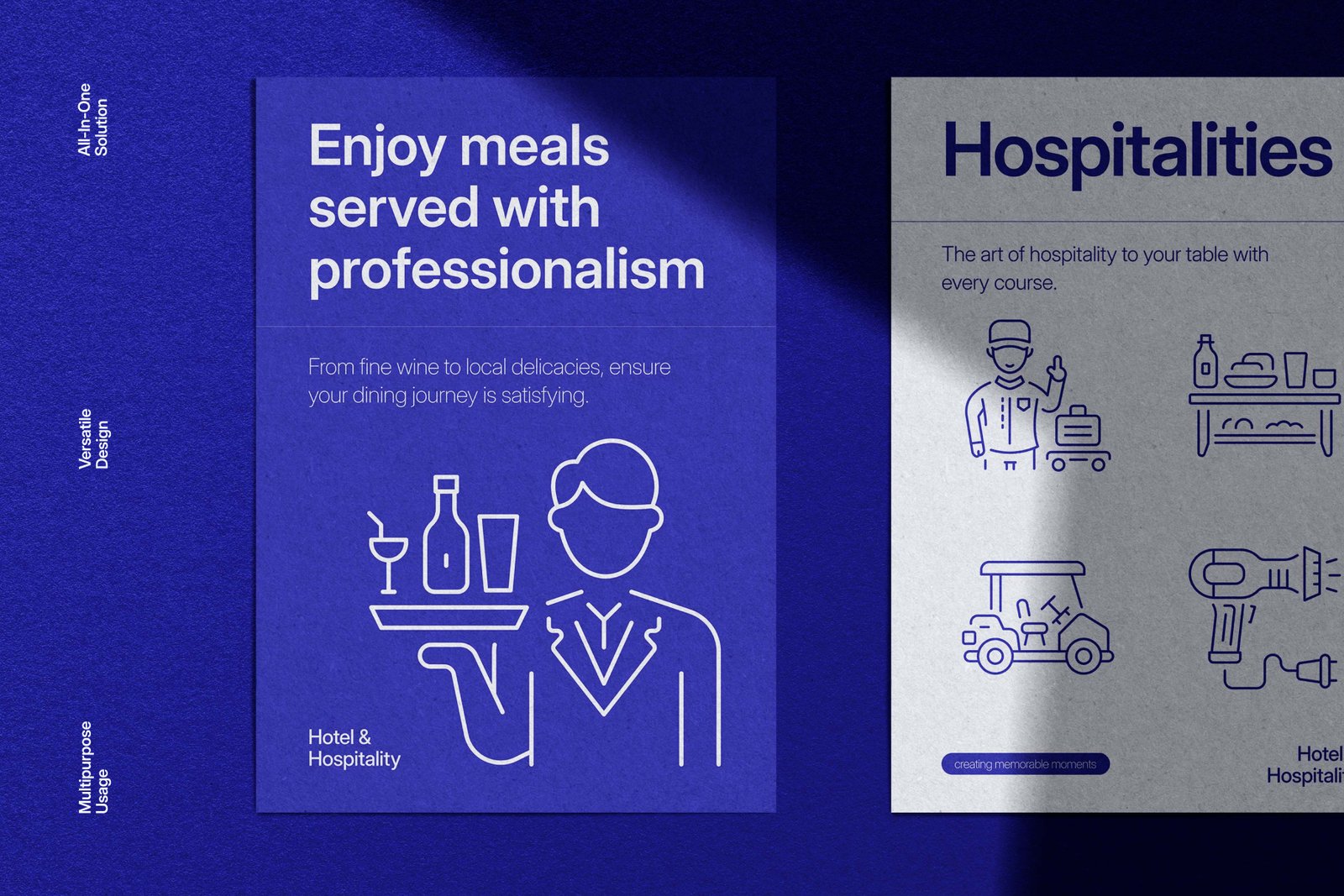 Hotel and Hospitality Icon Set