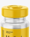 Clear Glass Medical Ampoule Mockup