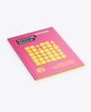 Magazine Mockup - Half Side View