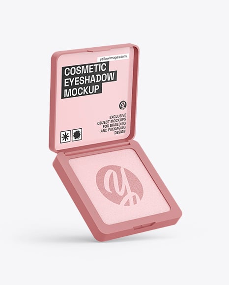 Cosmetic Eyeshadow/Blush Mockup