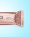 Matte Metallic Snack Package Mockup