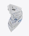 Neck Gaiter Mockup - Half Side View