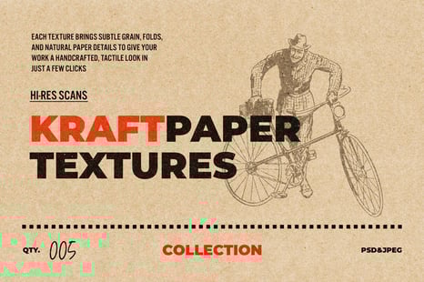 Kraft Paper Textures Collection - Textures