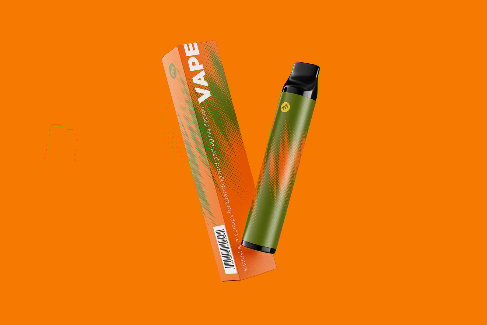 Vape E-liquid Device Mockup
