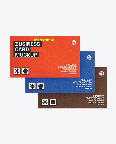 Business Cards Mockup - Presentation card mockup