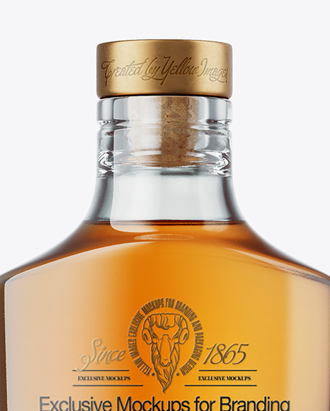 Whiskey Bottle Mockup