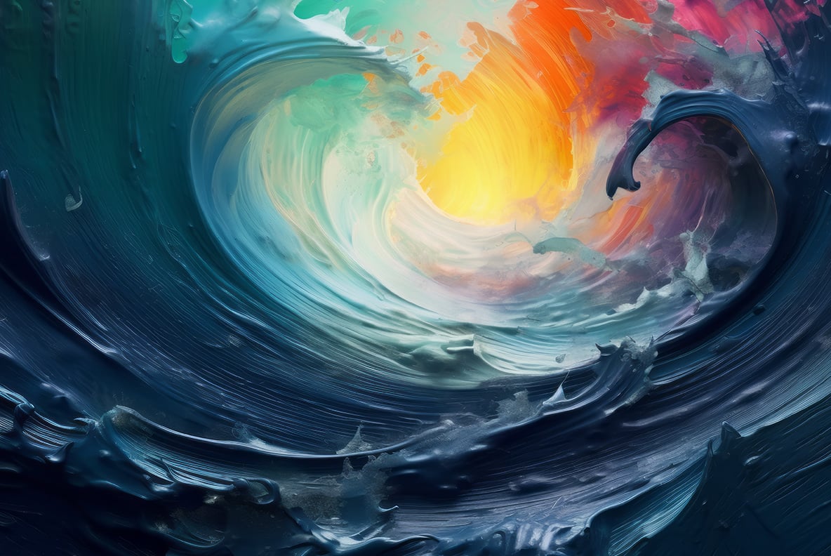 Paint waves