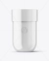 Glossy Cosmetic Jar Mockup