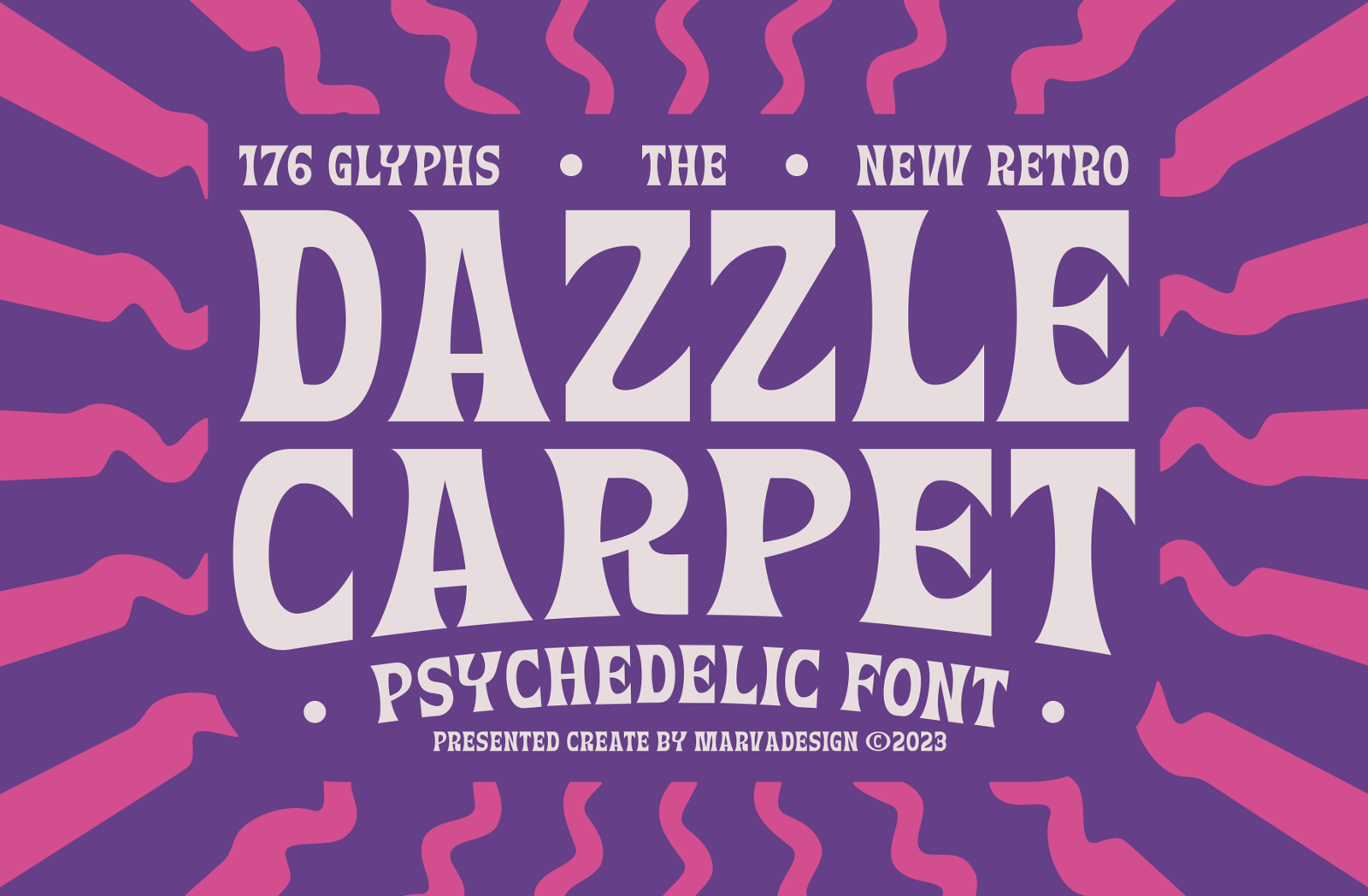 Dazzle Carpet Font