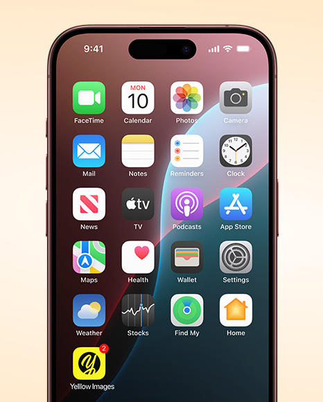 Apple Iphone on the Branch Mockup