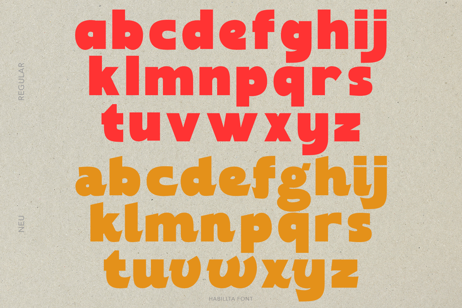 Habillta Display Font