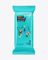 Glossy Snack Package Mockup