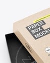 Kraft Paper Sweets Box Mockup