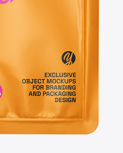 Matte Sachet Mockup