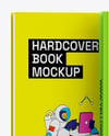 Two Hardcover Books Mockup