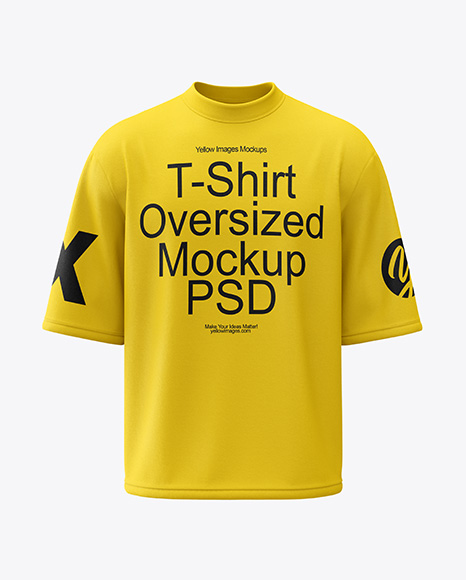 Oversize T-Shirt Mockup
