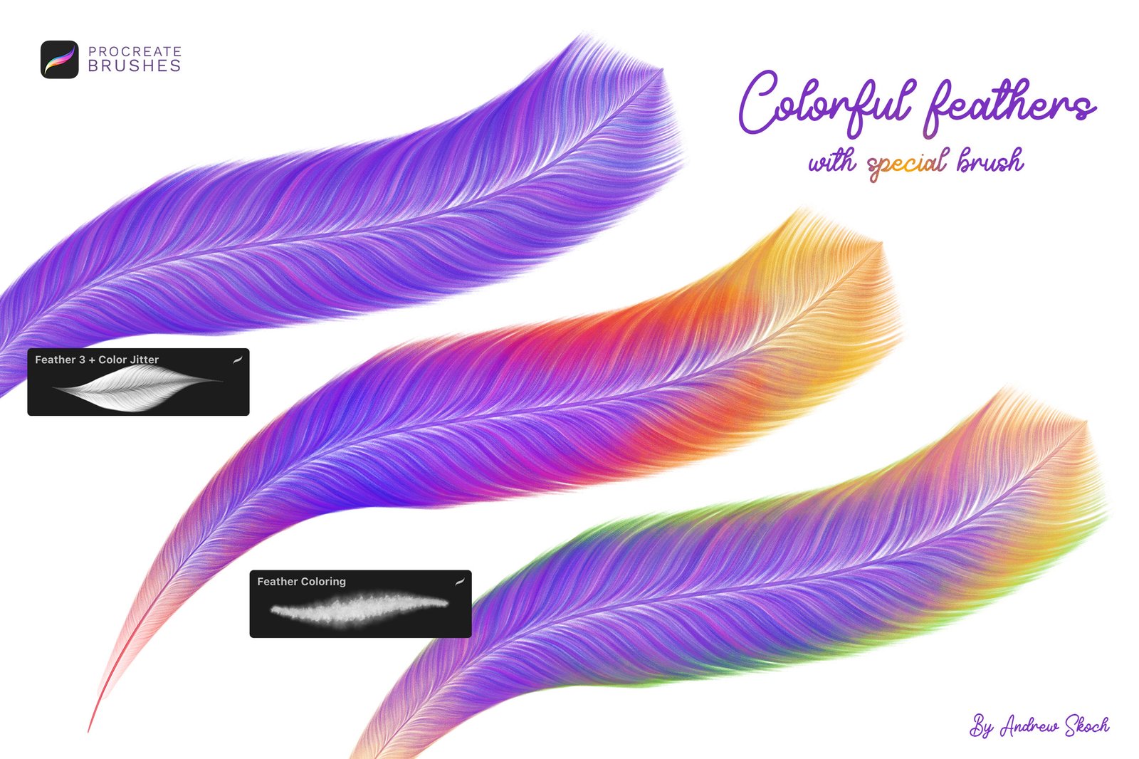 Feathers Procreate Brushes