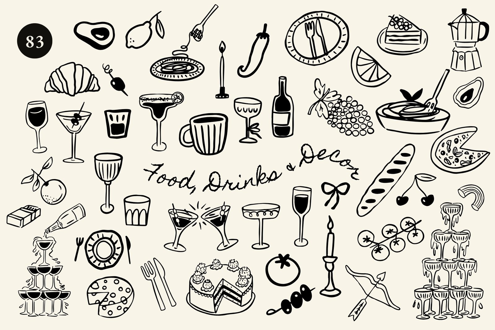 +200 Whimsical Wedding Summer Bundle