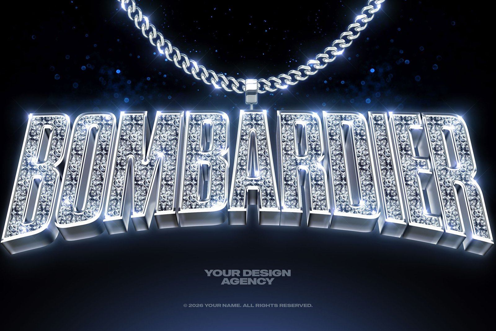 Bling Bling Gold Text Effects Vol. 03