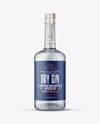 Dry Gin Bottle Mockup