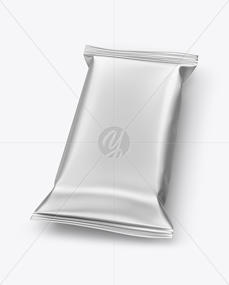Metallic Snack Package Mockup