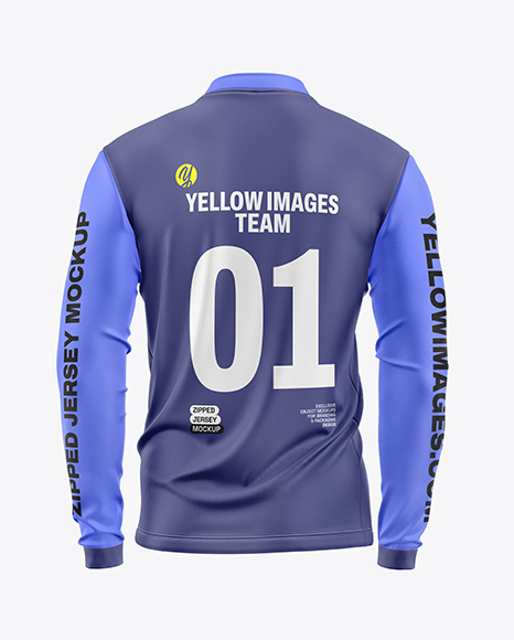 Jersey Mockup - Back View