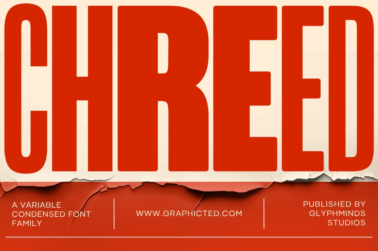 Chreed Font: 36 Dynamic Styles