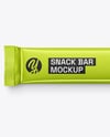 Metallic Snack Bar Mockup