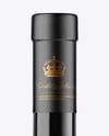 Dark Glass Wine Bottle Mockup