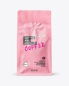 Matte Coffee Bag Mockup
