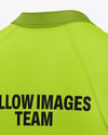 T-Shirt Mockup - Back Half Side View