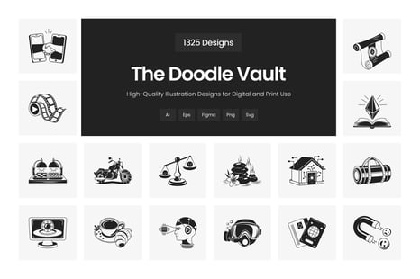 The Doodle Vault - Graphics