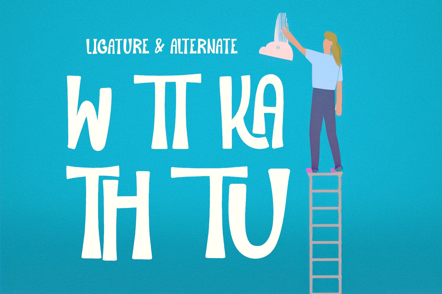 Kawtun Playful Display Font