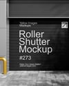Roller Shutter Mockup