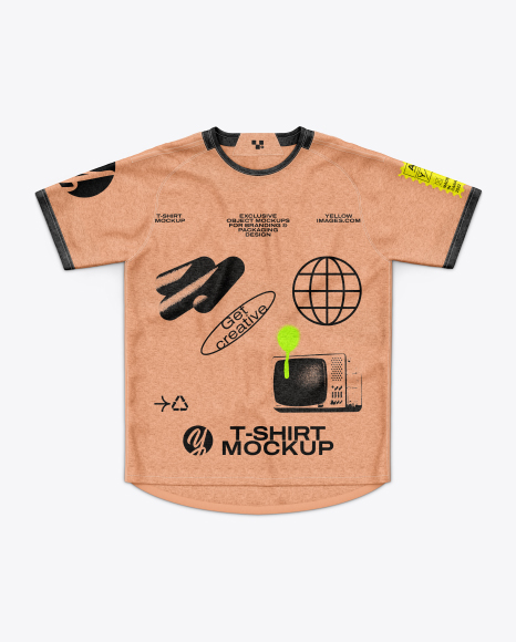 Heather T-Shirt Mockup