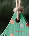 Wooden Toy on Christmas Tree Mockup