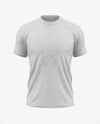 Heather T-Shirt Mockup - Front View