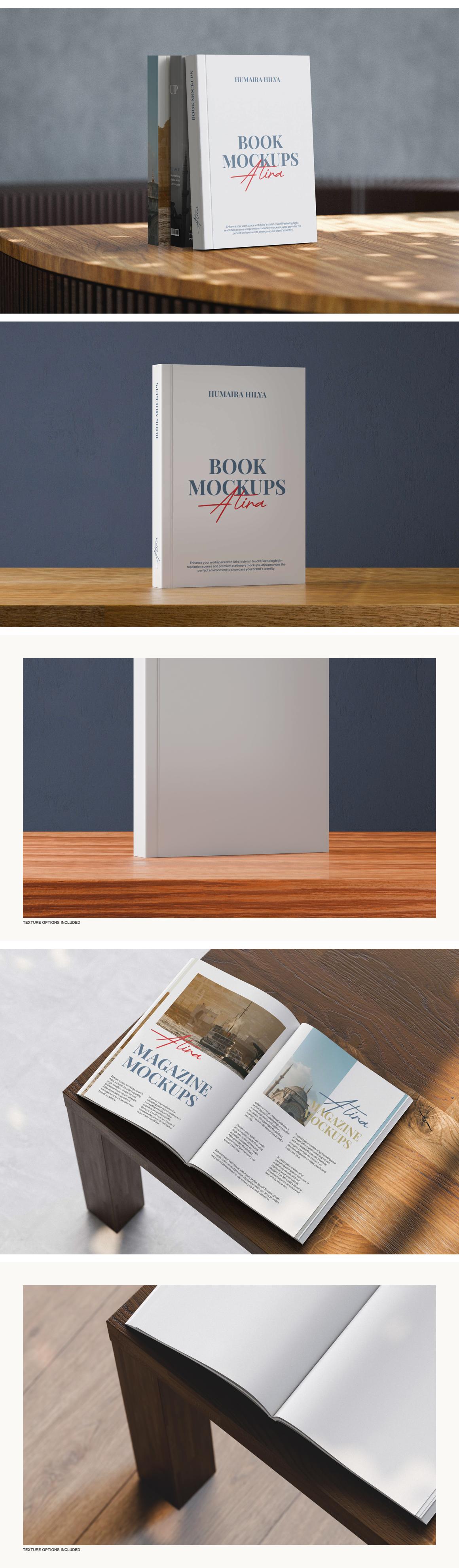 Interior Book Mockups