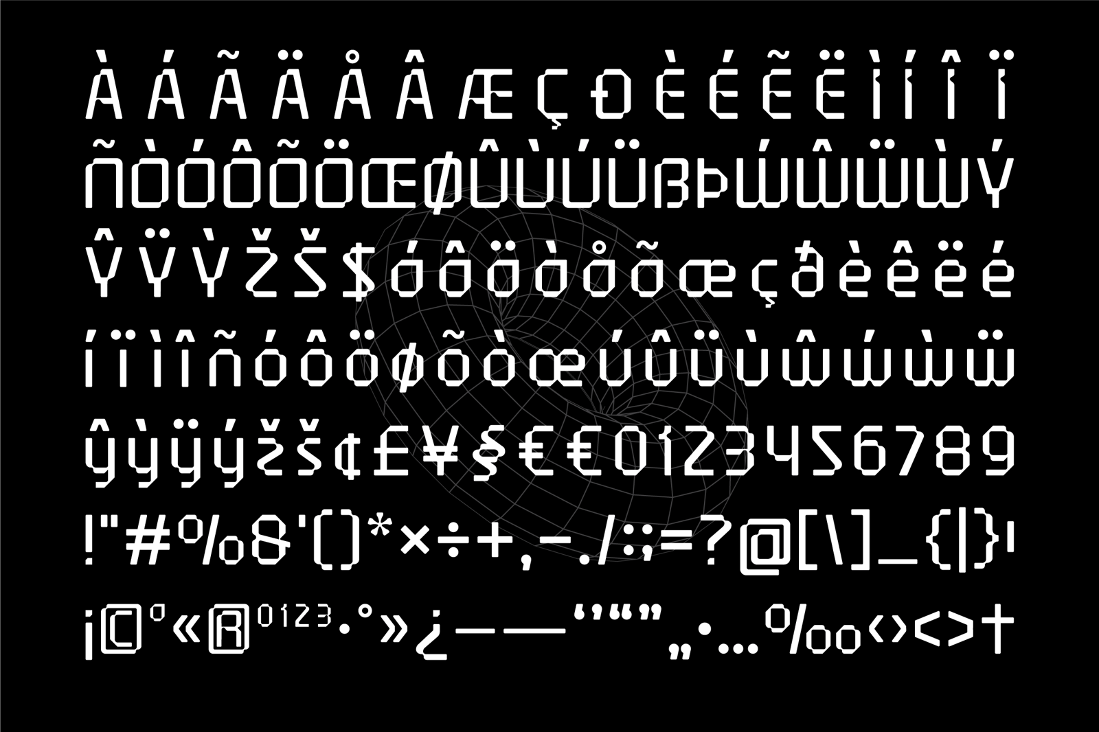 Seona - Futuristic Font