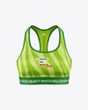Women's Sports Bra Mockup