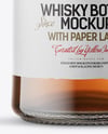 Whiskey Bottle Mockup