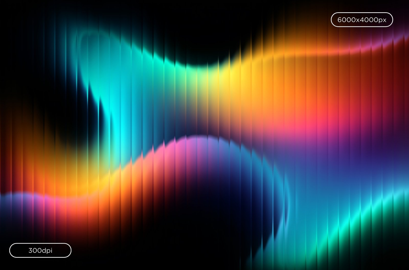 Fractal Glass Gradient Textures