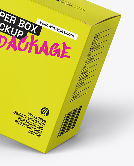 Three Paper Boxes Mockup