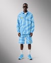 Afro-American Man Wearing Shirt and Shorts Mockup