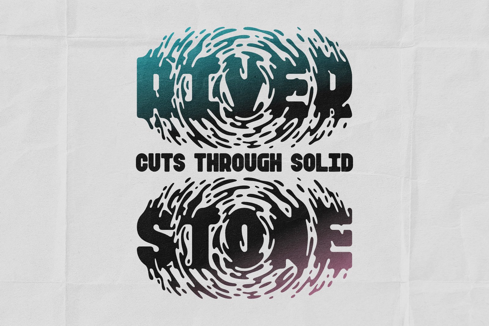 Inky Ripples - Creative Font