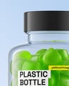 300сс PET Bottle with Gummies Mockup