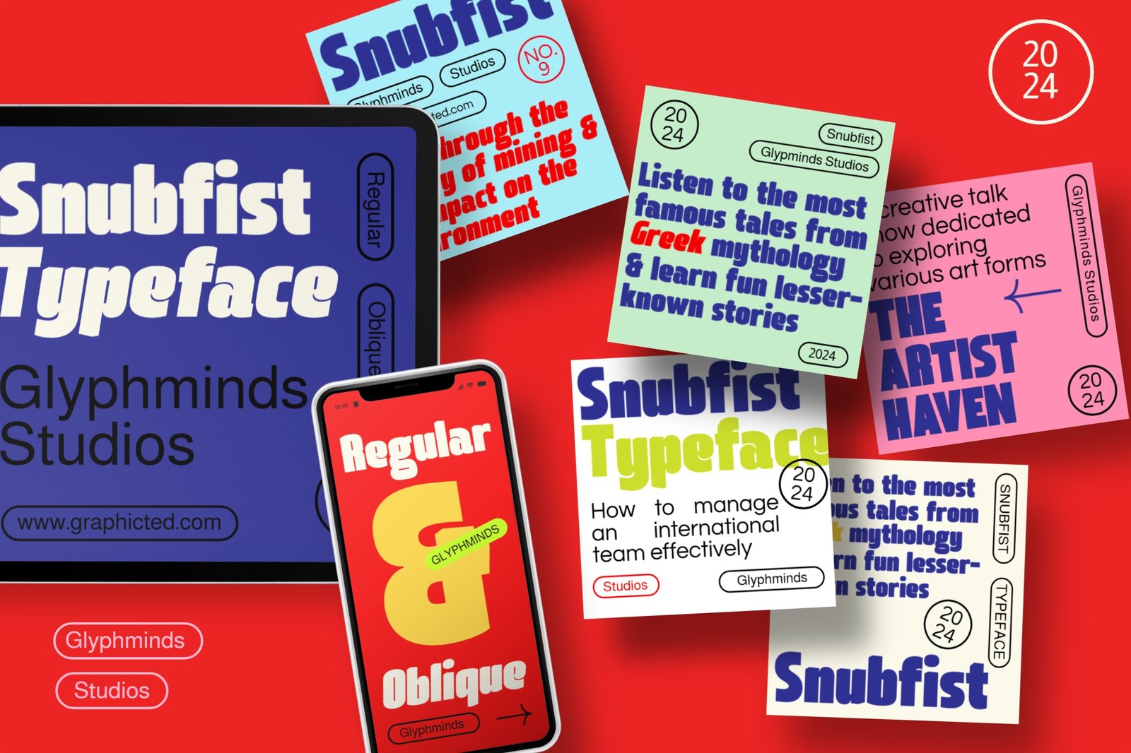 Snubfist Display Typeface