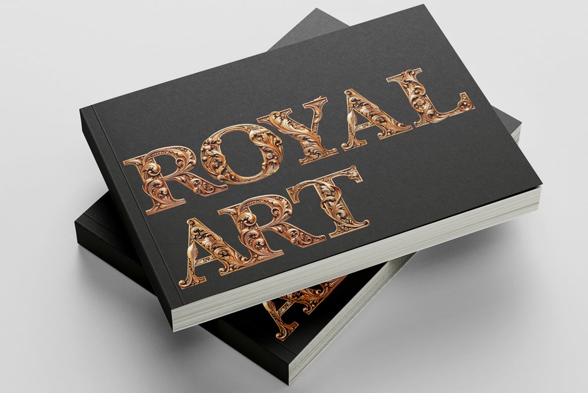 Royal Gold Font