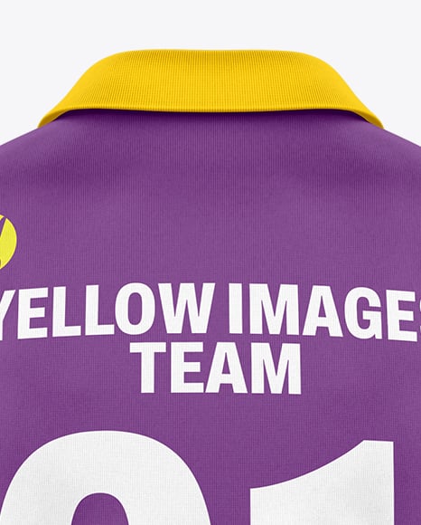 Soccer Polo Jersey Mockup